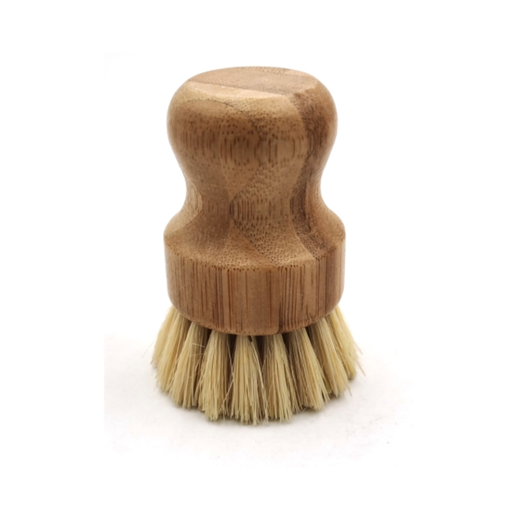 House Use Fiber Kitchen Dish Cleaning Brush Wooden Dishes Bowl Pan Pot Sisal Brushes
