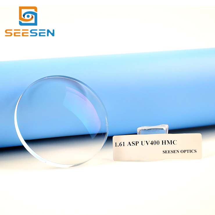 UV400 Protection Aspherical Prescription Lenses Asp UV400 1.6 Mr-8/Acrylic with Anti-Reflective Coating Optical Lens