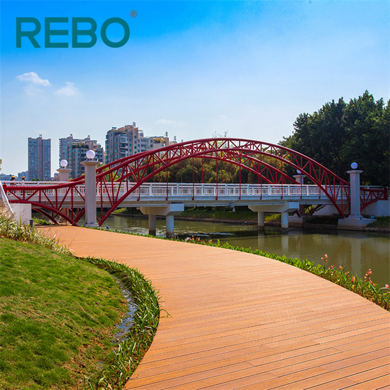 Sustainable Outdoor Bamboo Terrace Flooring for Home Office