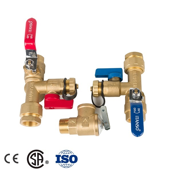 Hpsf01, Tankless Water Heater Valve Kits with Pressure Relief Valve