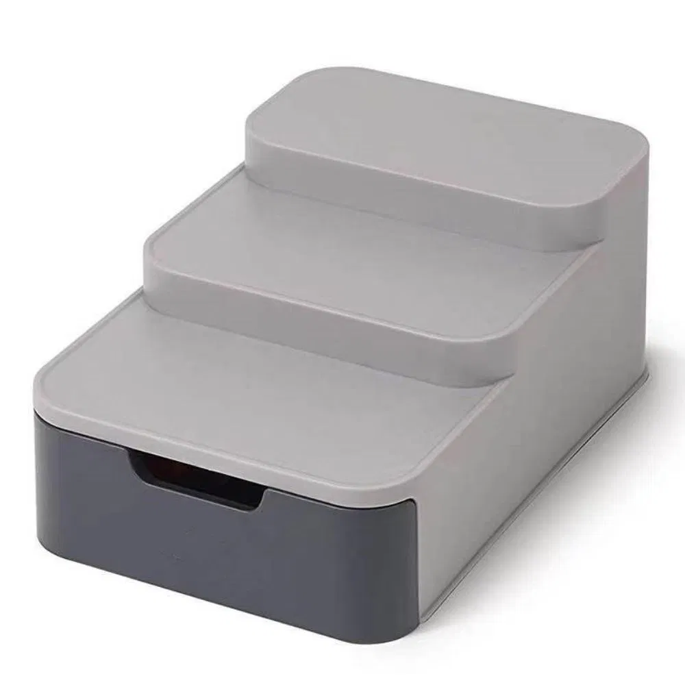 3 Tier Shelf Organizer with Drawer for Cabinet Mi26997