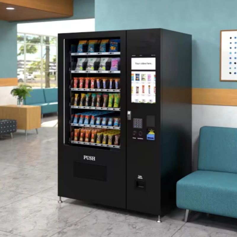 Smart Snack and Beverage Vending Machine for Healthy Snack Choices