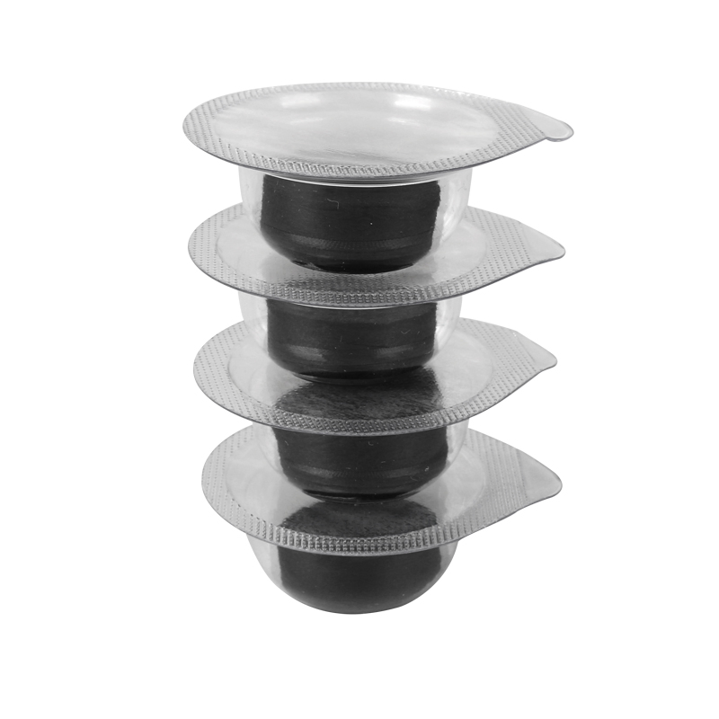 Jelly Cup Bamboo Charcoal Compressed Facial Mask - White and Black Variants