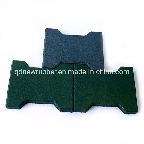 Rubber Paver 3/4 Inch Thick and Ideal for Garden Paths Front or Backyards Park Trails Garages