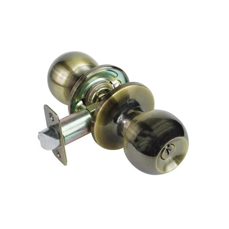 Circular Stainless Steel Door Handle Safety Indoor Door Lock