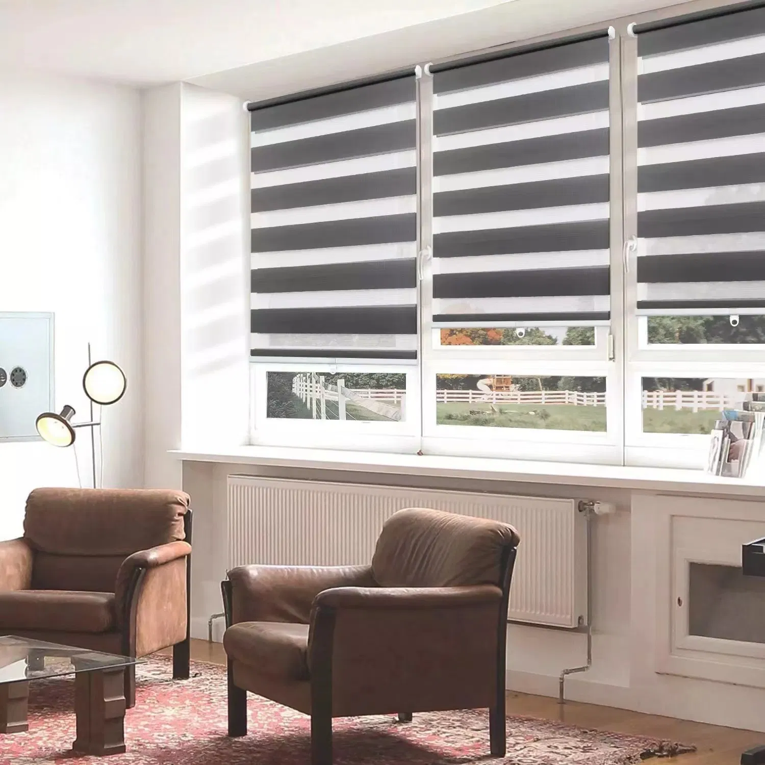 High Quality Window Fabric Germany Zebra Roller Blinds