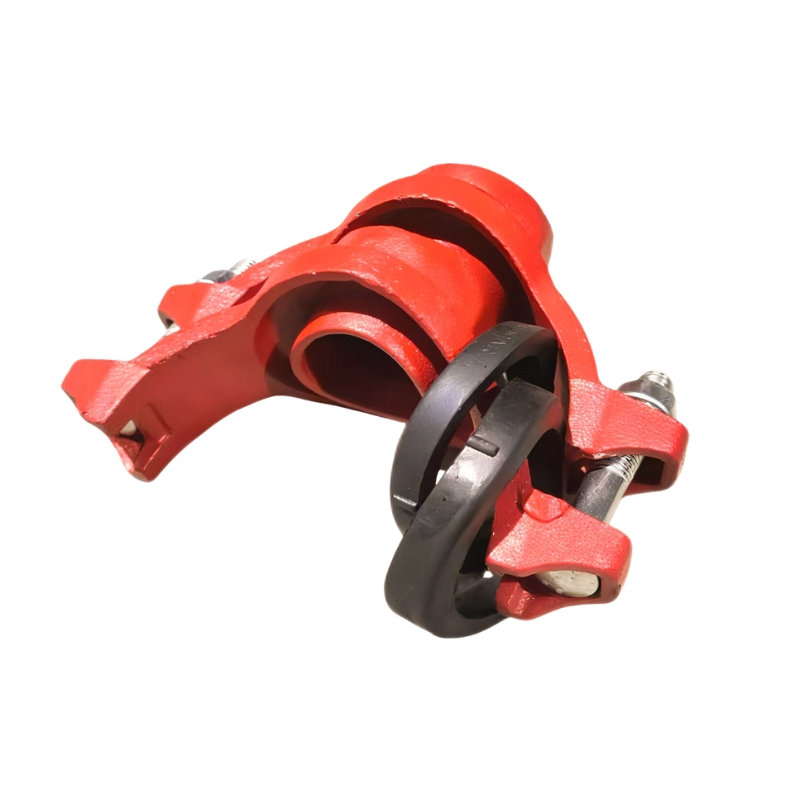 FM UL Pipe Fire Fighting Grooved Pipe Fitting Grooved Outlet Mechanical Cross