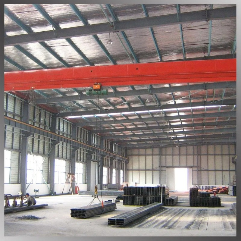 China Large Span Prefab Industrial Steel Structure Structural Steel Shop Buildings