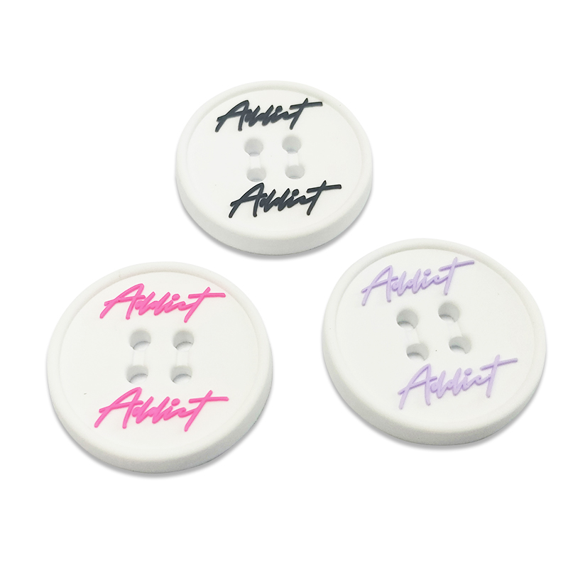 Пуговицы мужские с логотипом 4 отверстия для рубашек джинсов