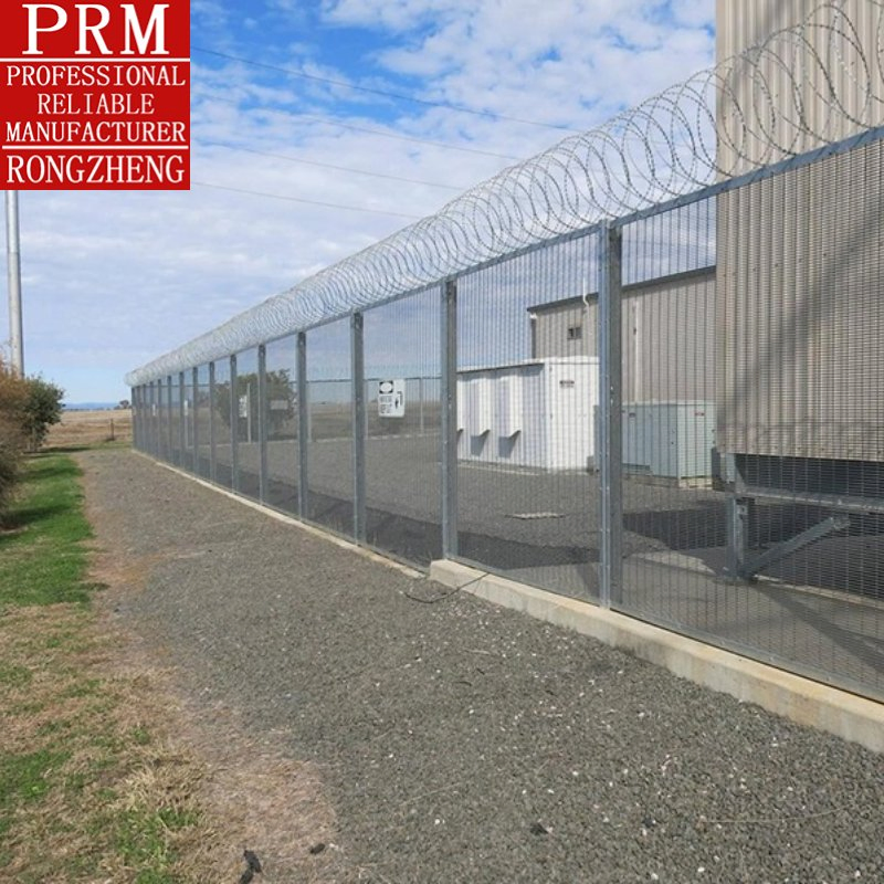 Factory Direct Sale Anti Climb High Security 358 Fence Post, Flat Bar