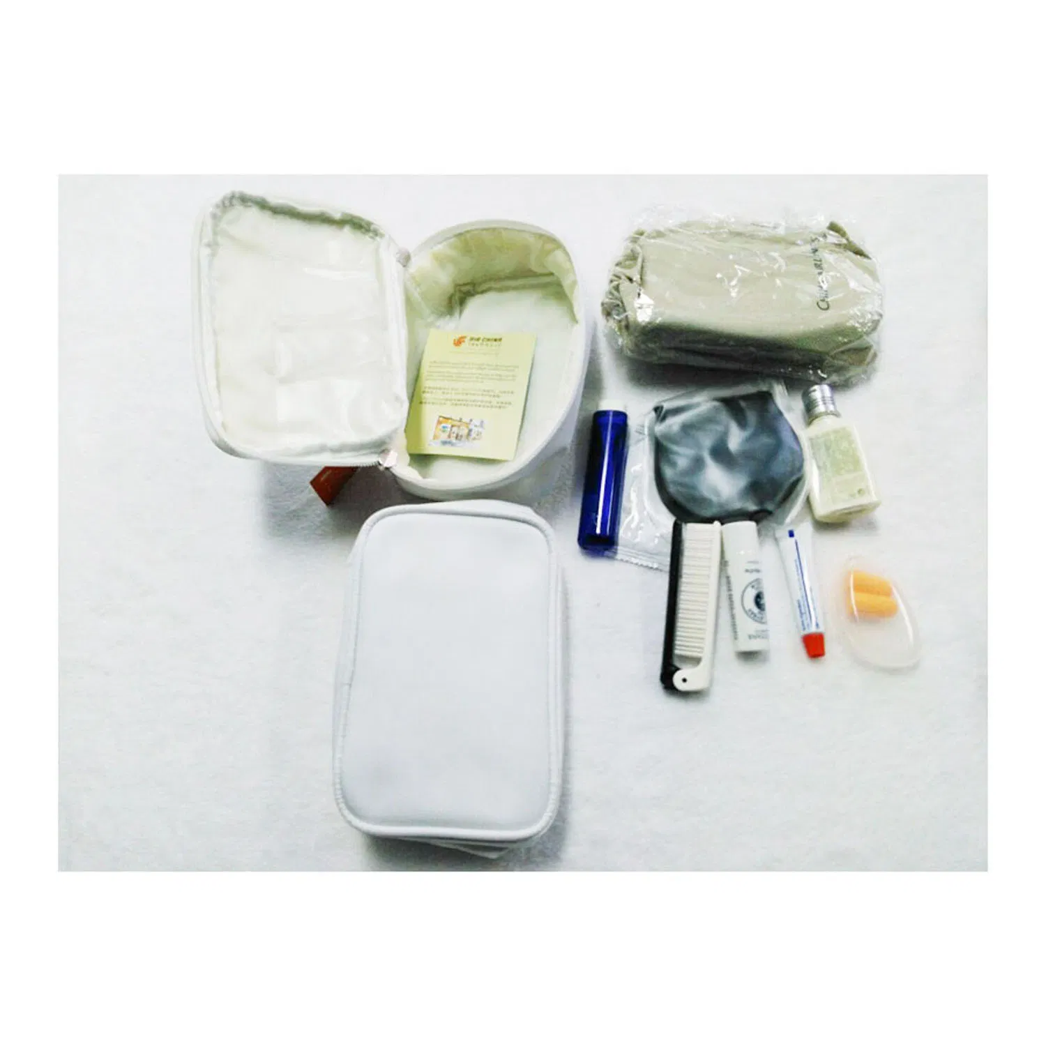 Travel Kit for Kids Airline Toothbrush and Toothpaste Airline Amenity Bag