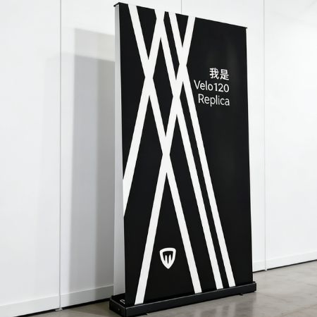 Portable 120*200 Double-Sided Pull up Banner Display for Exhibitions Advertising
