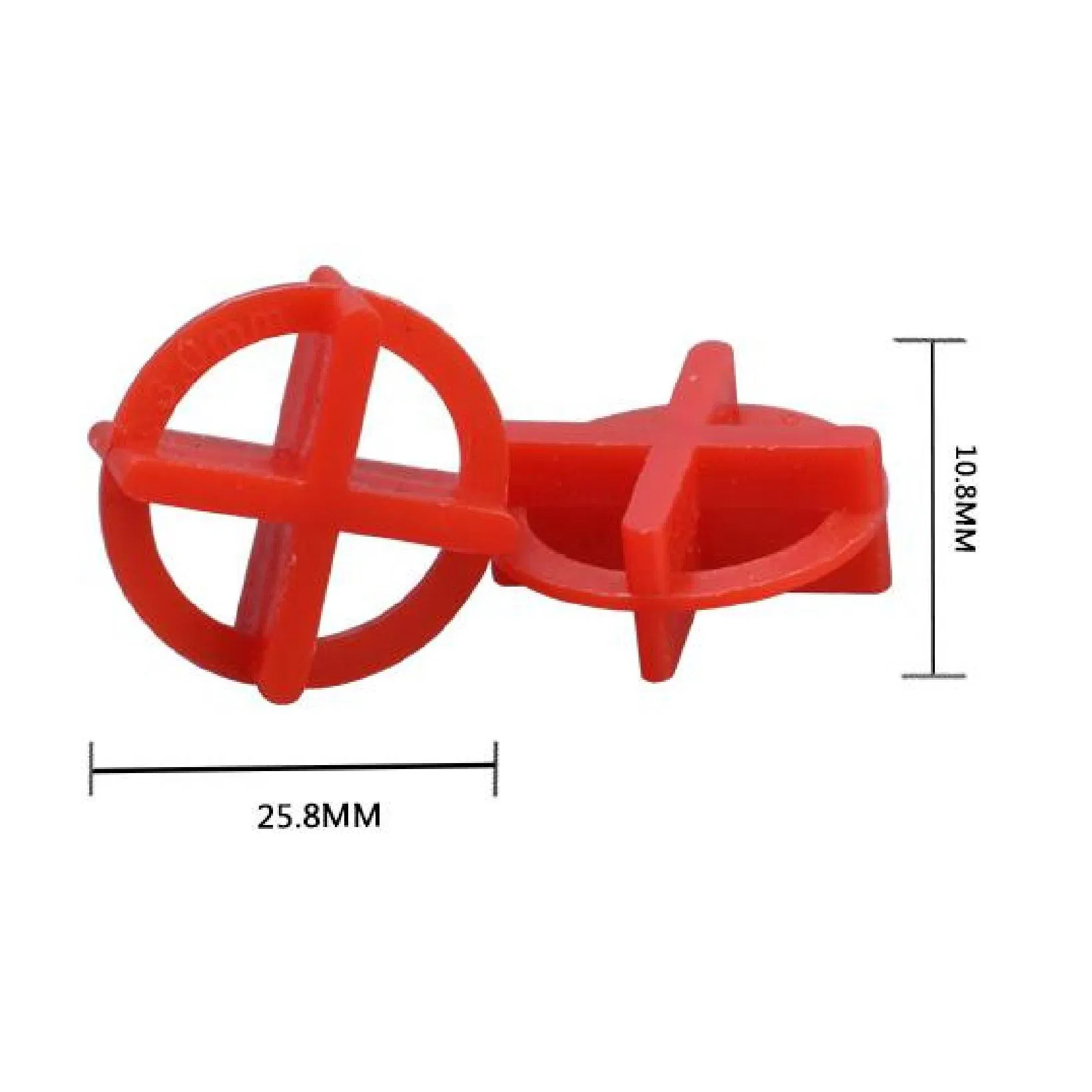 Floor Tile Leveling Instrument Wall Tile Leveling Spacers Round Cross Floor Tile Spacer for Flooring Installation