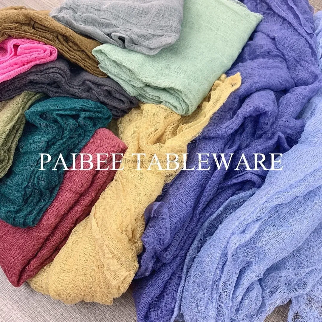 High Quality Custom Wedding Event Table Runners for Banquet Party Home Decoration