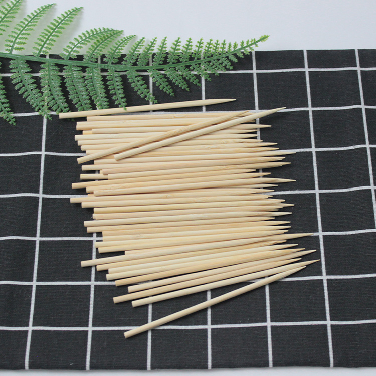 Disposable Biodegradable Simple Style Design Natural Environmental 135mm Bamboo Stick for BBQ