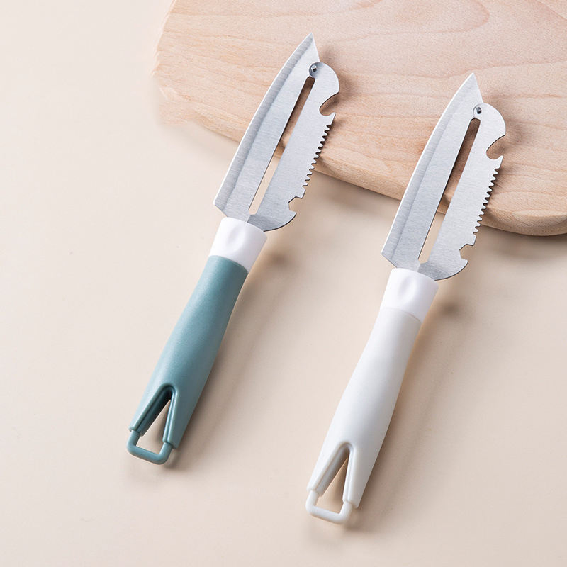 Hot Selling Multifunctional Knife PP Handle Bottle Opener Kitchen Tools