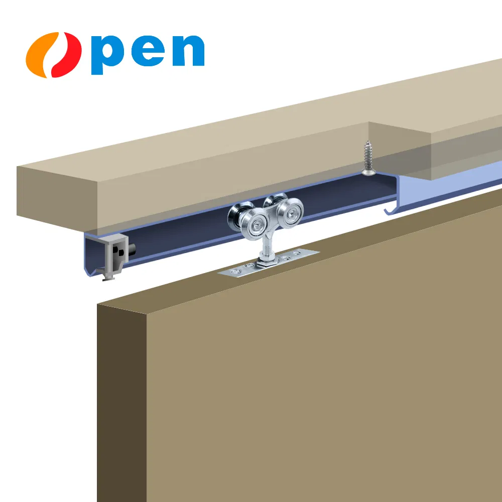 Industrial Door Custom Frame Steel Edge Frame, Steel Rail Sliding Door Track