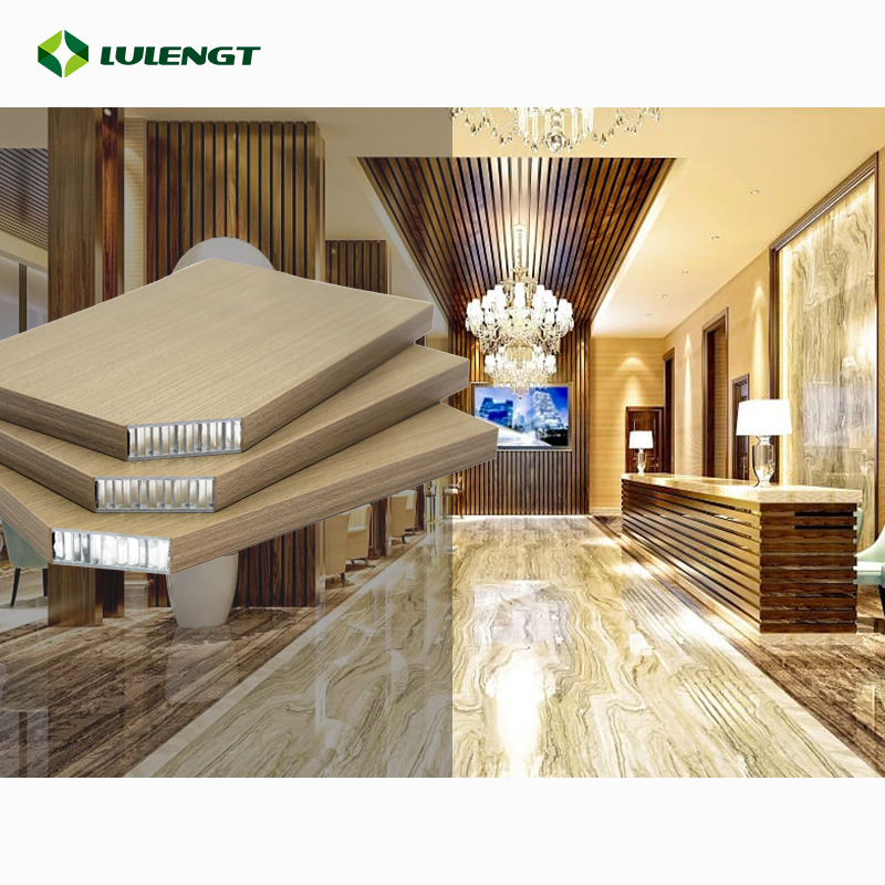 Heat Insulation Aluminum Honeycomb Core Sandwich Panel Interior Decorative Spc Aluminum Honeycomb Panel Spc Aluminum Honeycomb Decorative Panel