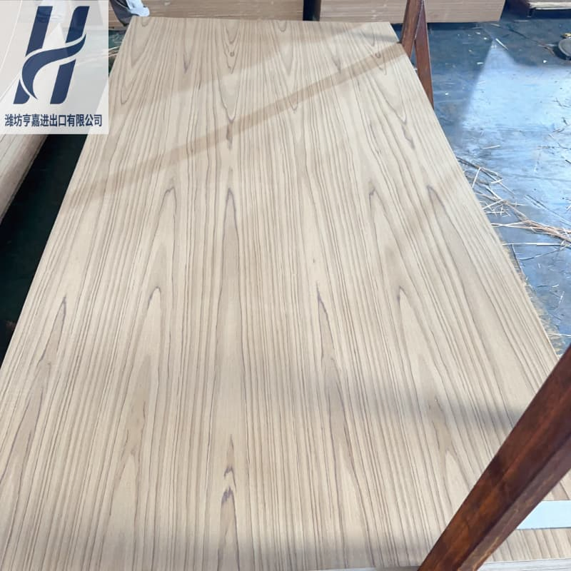Hengjia Waterproof Thailand Teak Engineering Veneer Plywood for Furniture
