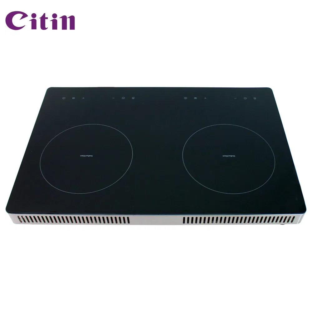 Premium Kitchen Electric Cooktop with 2 Burners Induction Hob