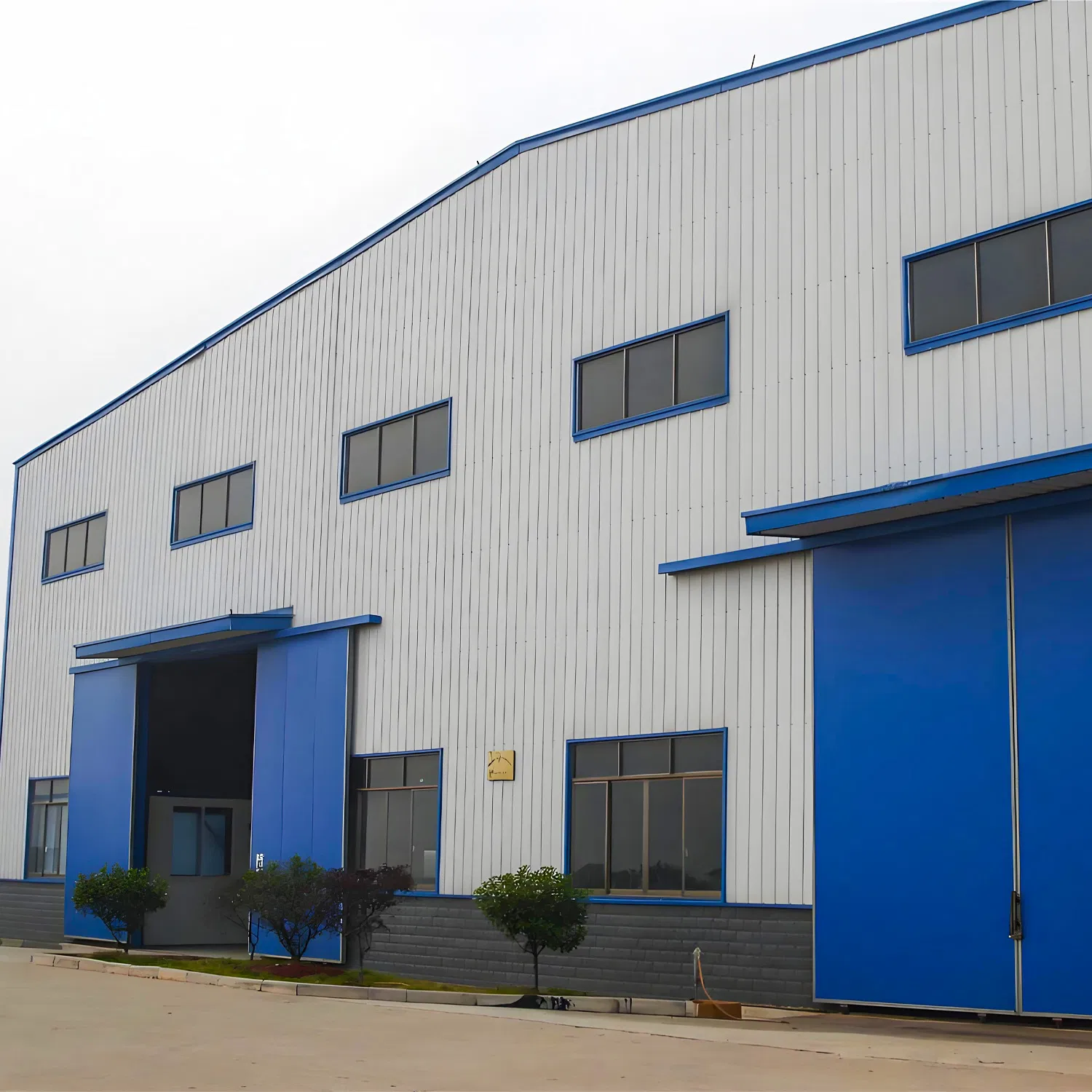 Large Industrial Steel Structure Warehouse - High-Strength Steel, Suitable for Various Industrial Storage Needs