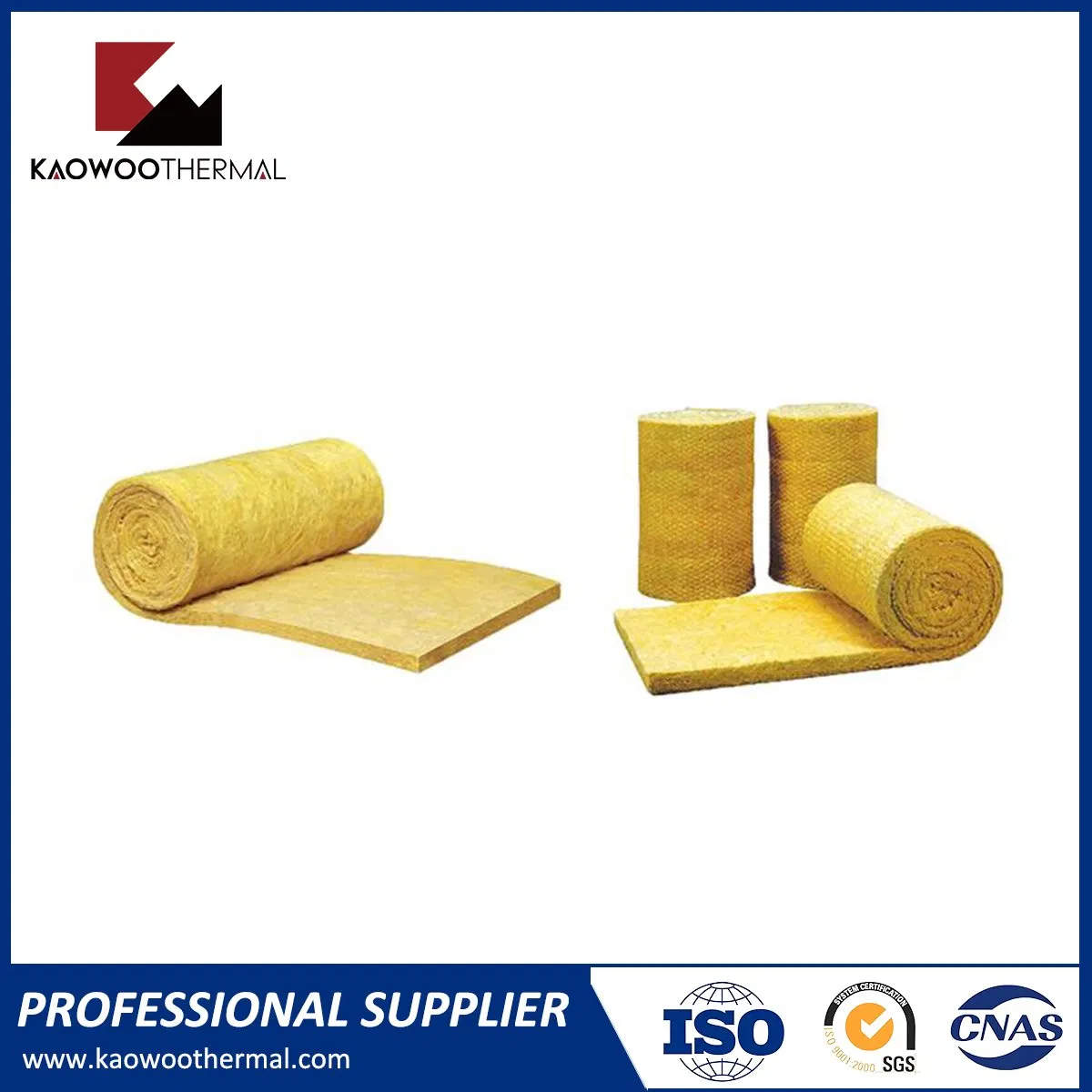 External Wall Building Materials Insulation and Noise Reduction 50mm Rock Wool Blanket
