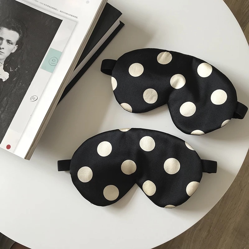 Factory Lady Fashion Custom Printed Silk Eye Mask