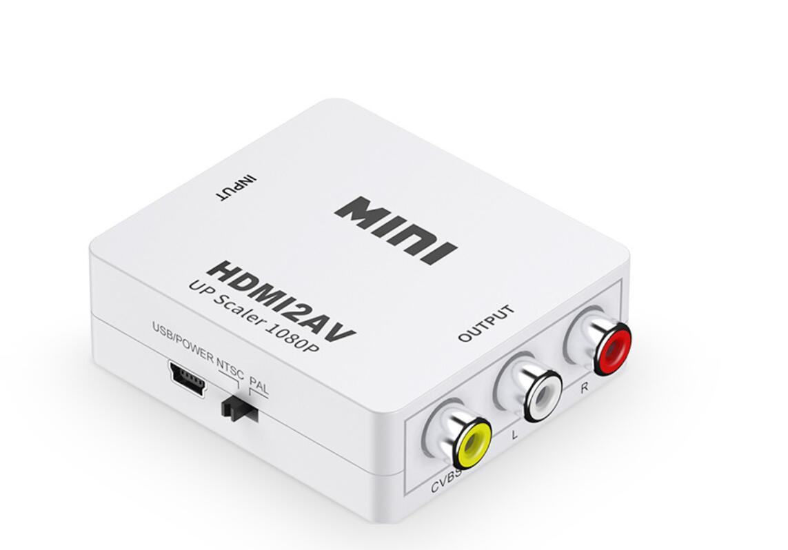 Конвертер HDMI в AV RCA, мини