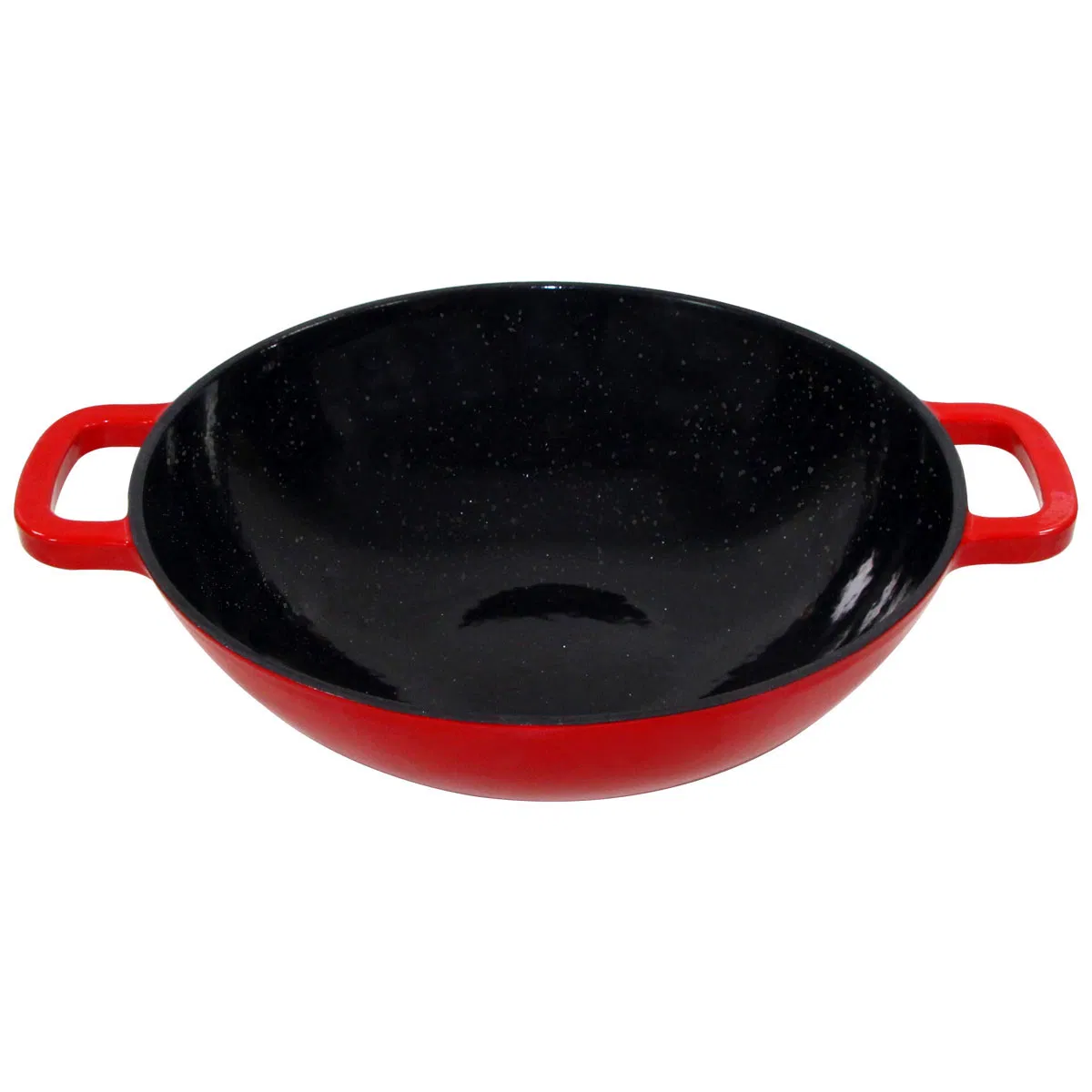 Hot Sale New Chinese Style Non-Stick Enamel Cast Iron Wok