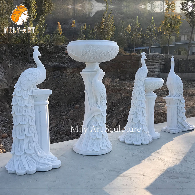 Garden Decoration Flower Pot Marble Planter for Sale
