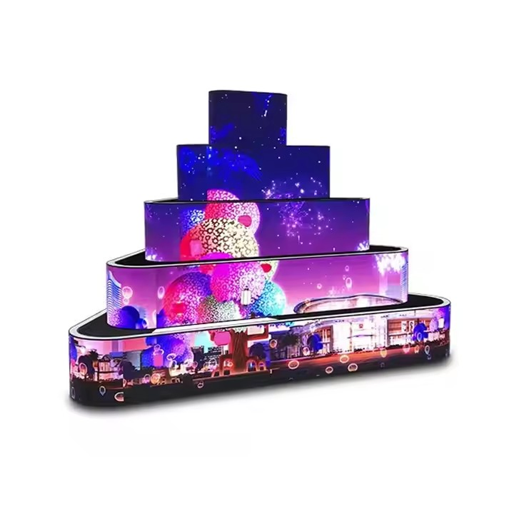 High-Resolution Indoor Soft LED Module Panel 192mm X 192mm P3 P4