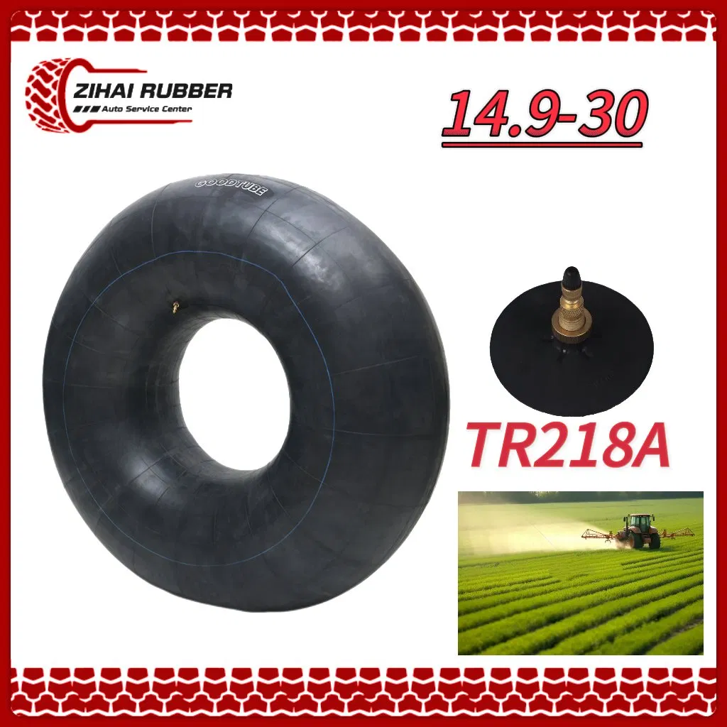 Qingdao All Weather 13.6-14.9-30 TR218A Agricultural Tire Lightweight Inner Tube with Latex Blend