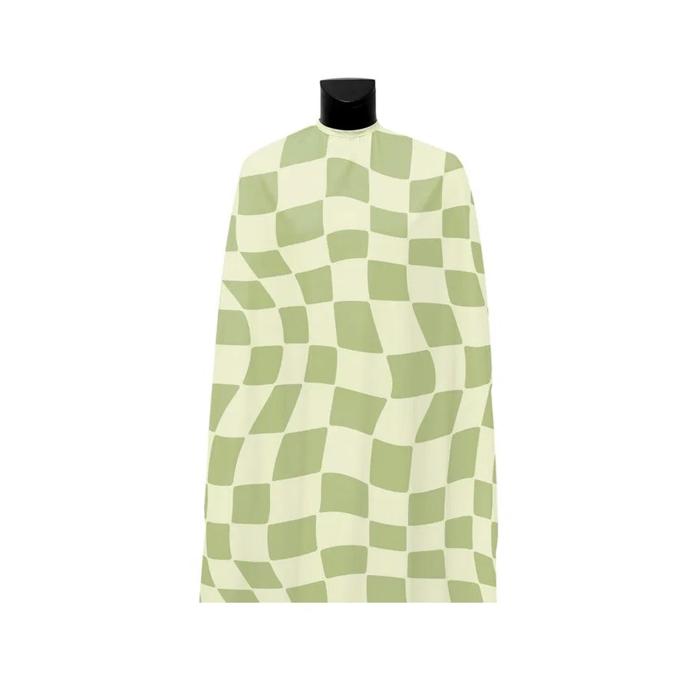 Накидка парикмахерская Avocado PRO, цветная, водонепроницаемая