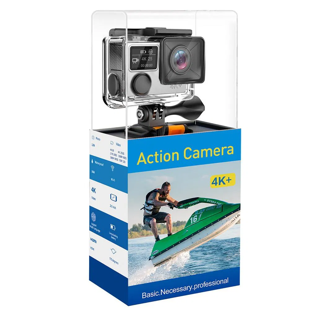 K9X Action 4K HD Waterproof Video Hidden Sport Cam Action Digital Camera