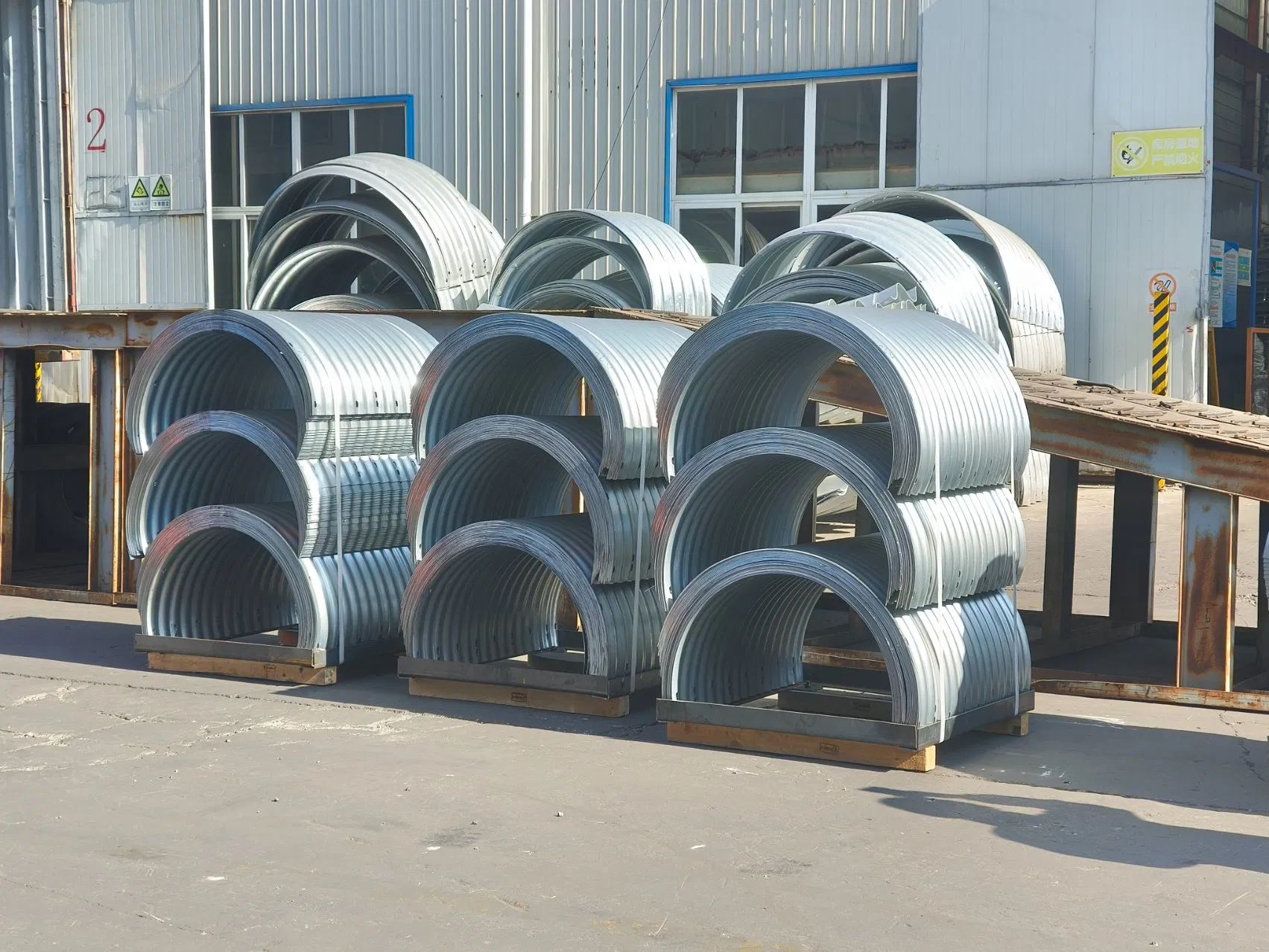 Large Diameter Galvanized Corrugated Steel Pipe Competitive Price