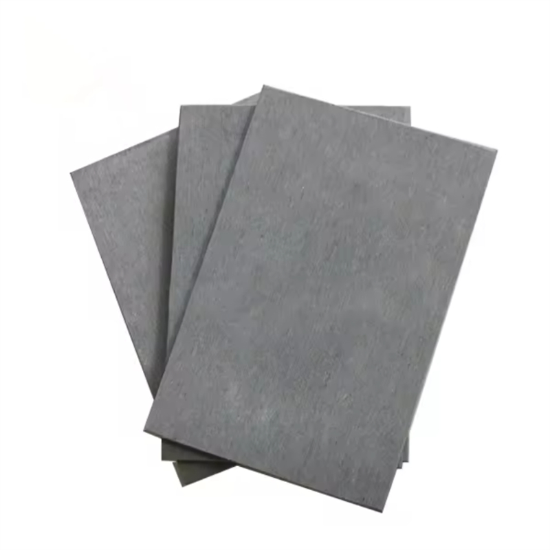 Black Smooth Fiber Cement Panel Siding Outdoor Cladding Water Panel 18 mm 1.2 X 2.40