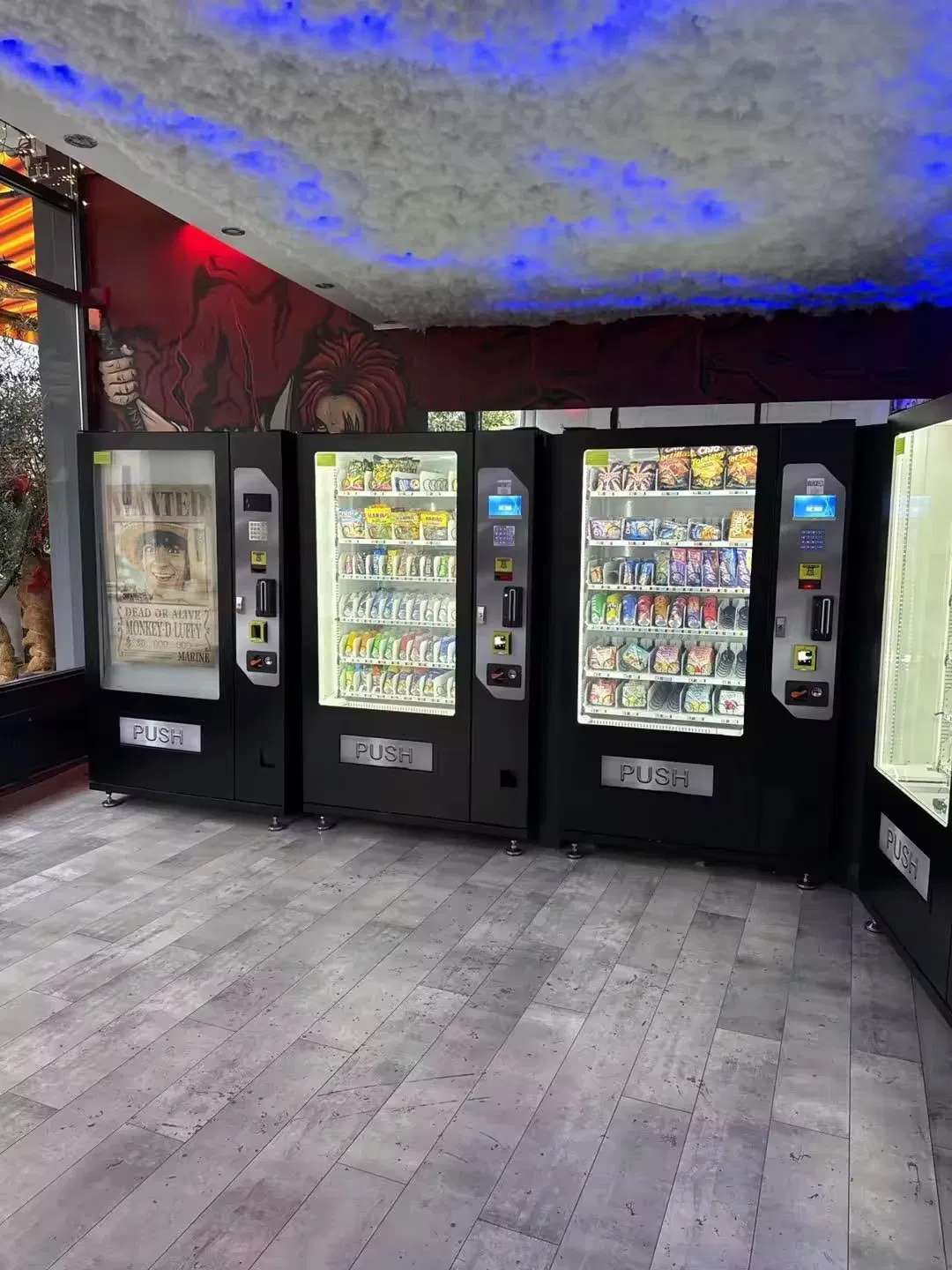 Focusvend Indoor Combo Vending Machine for Government Operation
