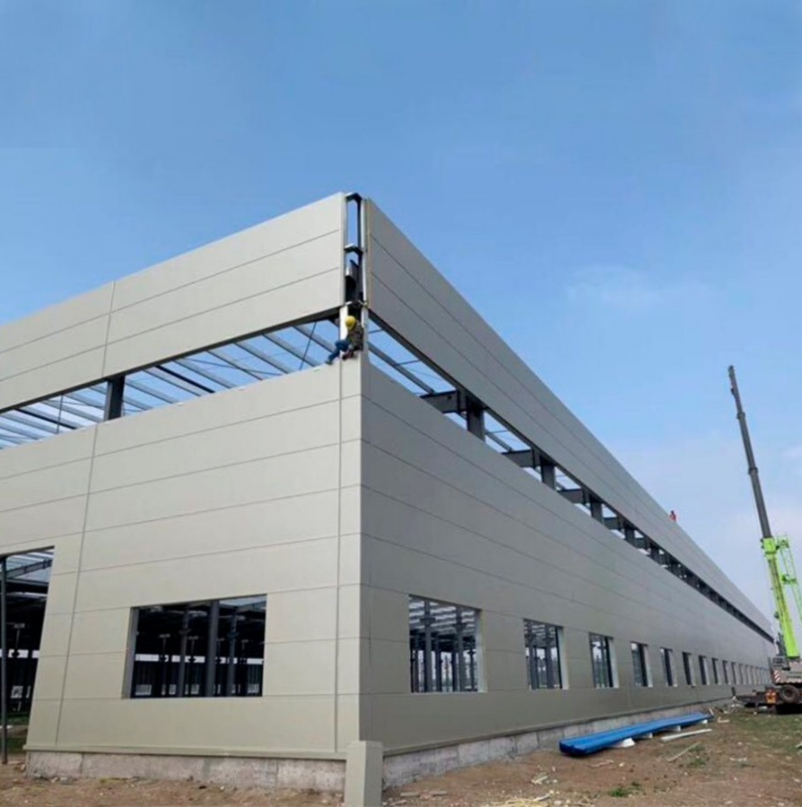 High Strength and High Seismic Resistance Fast Installation Prefabricated Steel Structure