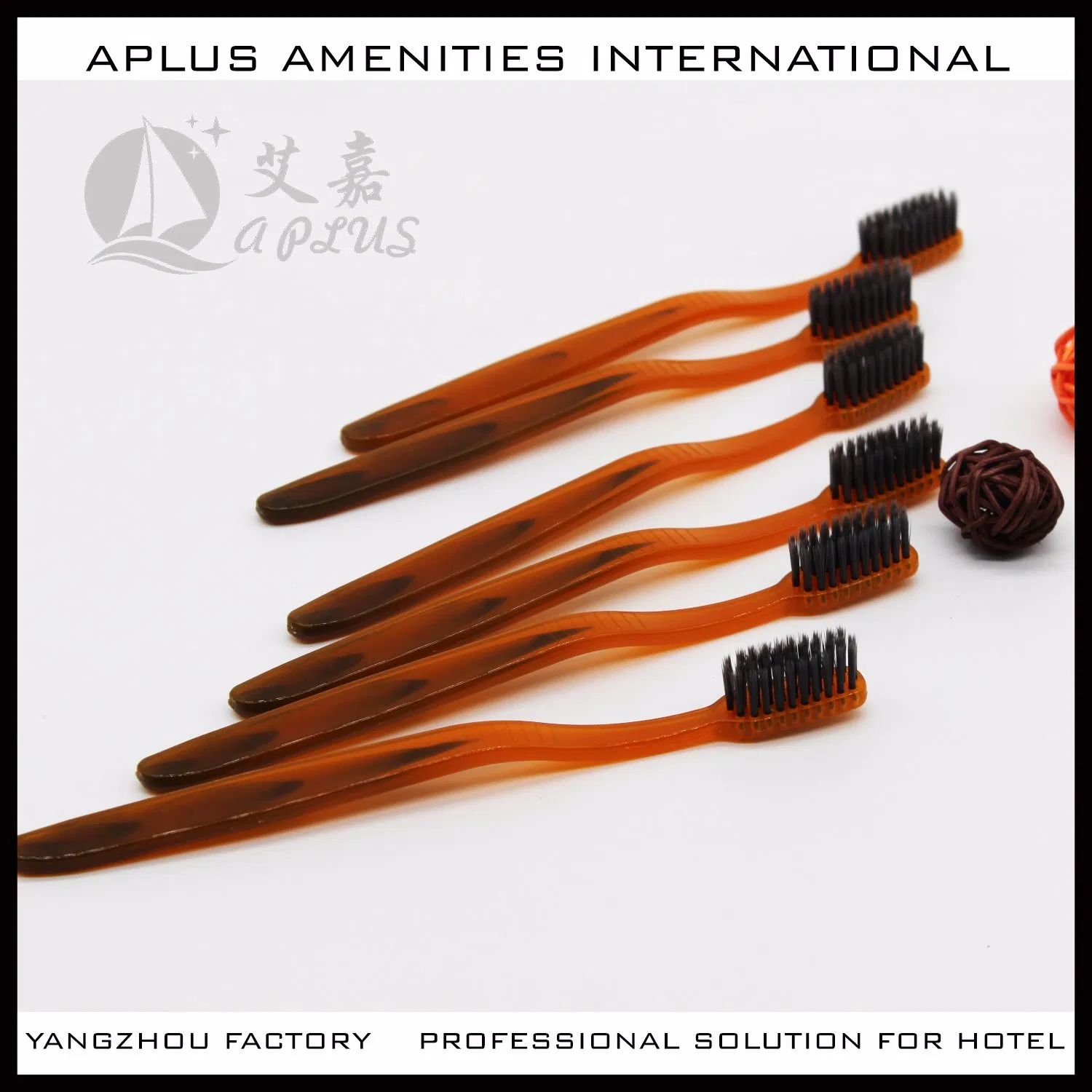 Chinese Aplus Hot Sales Brown Toothbrush 05