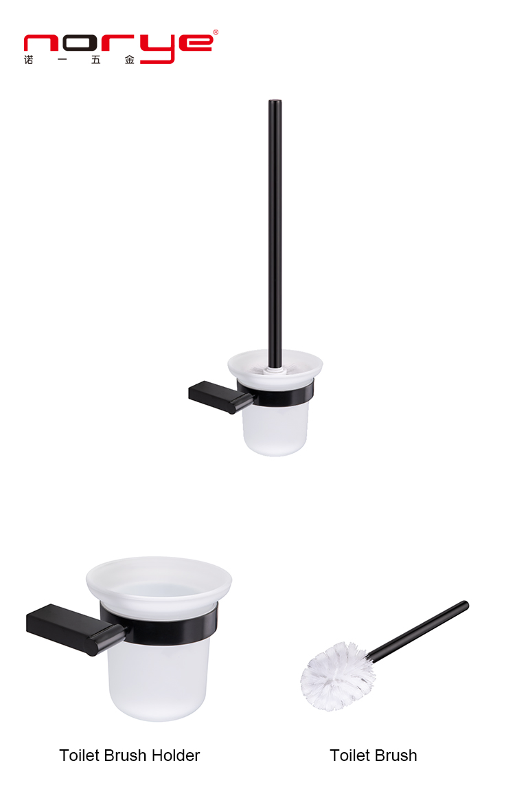 Держатель для ёршика Matt Black из нержавеющей стали 304