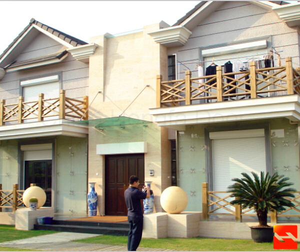 External High Speed Roller Shutter Aluminium Automatic Door