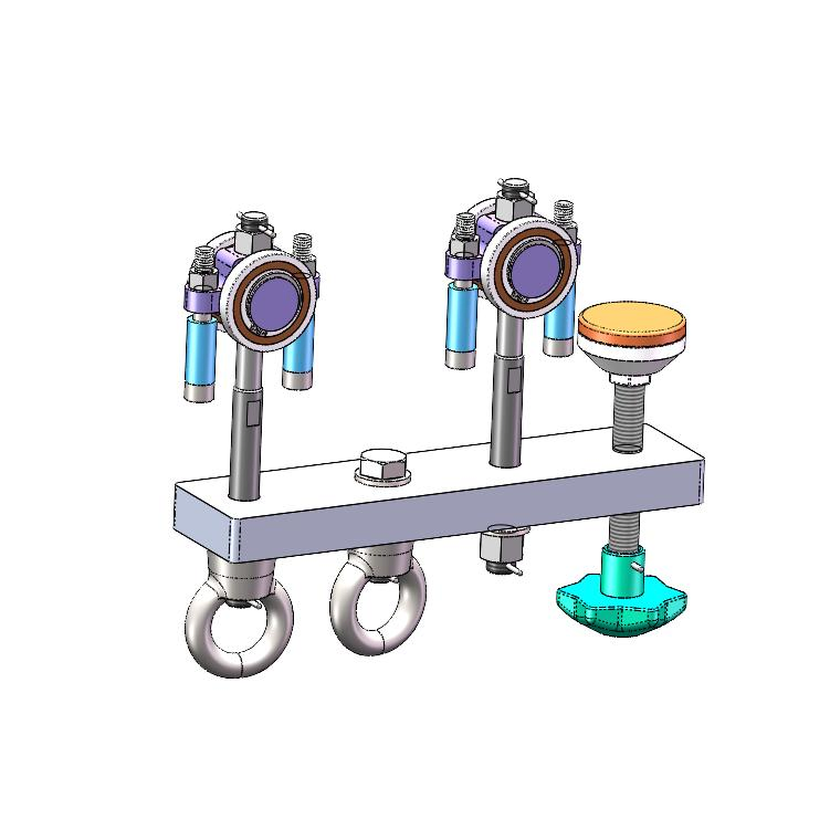 C70 Manual Trolley for Bmu System Mounted in Parapet Hoist