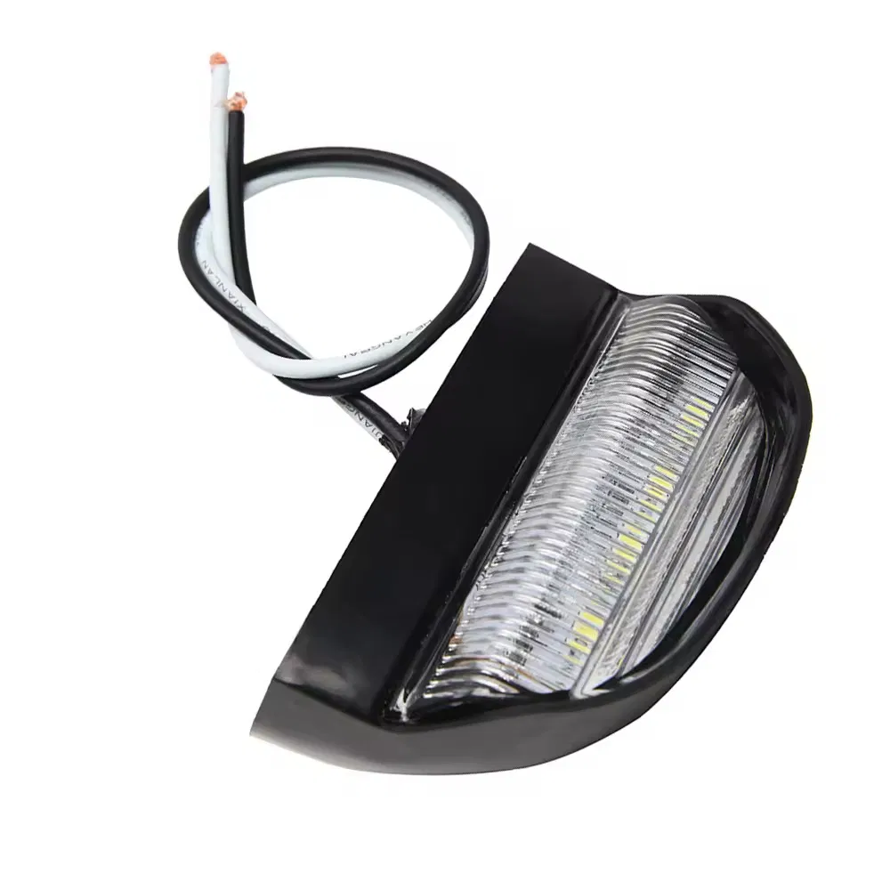 Водонепроницаемая светодиодная лампа для номерного знака 4LED, 10-30V