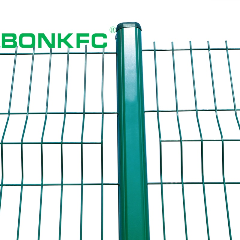 Factory Producing 3D Welded Wire Mesh Fence Panels 3D Curved Metal Security Fence for Garden Fence and Security Fence
