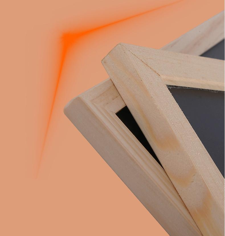 Retro Landing Vertical Small Blackboard Shelf Billboard Stall Display Brand Coffee Shop with Price Menu Writing Board