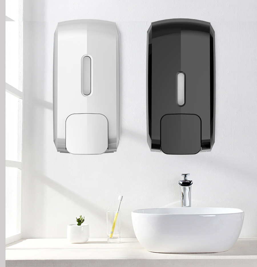 Wall-Mounted 1000ml Soap and Sanitizer Dispenser for Offices