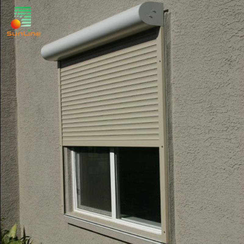 Automatic Motorized Hurricane Aluminum Roller Shutter