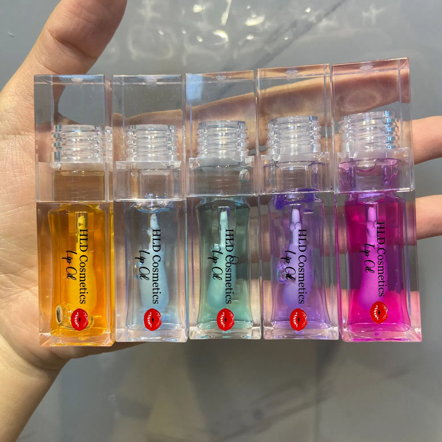 Moisturizing Shiny Shimmer Magic Natural Flavor Lip Gloss Oil Tint Private Label