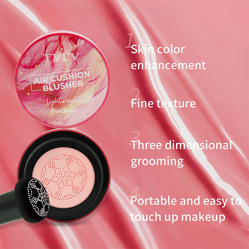 Lightweight Air Cushion Blush for Effortless Makeup Application