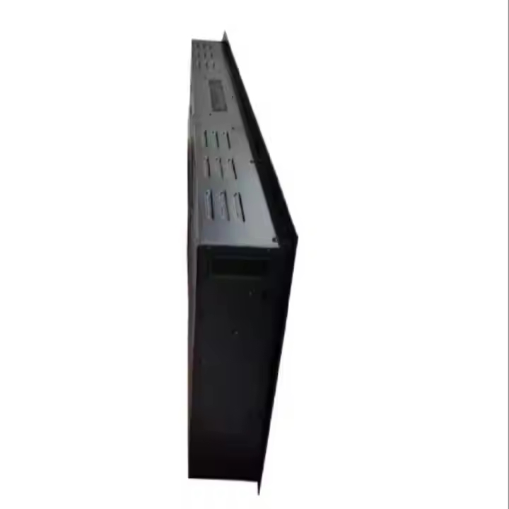 High-Quality 72-Inch One-Sided Electric Fireplace with LED Flame Heated Steel Remote Control